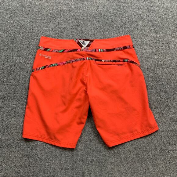 Columbia Board Short Womens 8 Coral Viva Bonita Omni-Shade UPF 50 Beach 9 Inseam - Picture 8 of 10